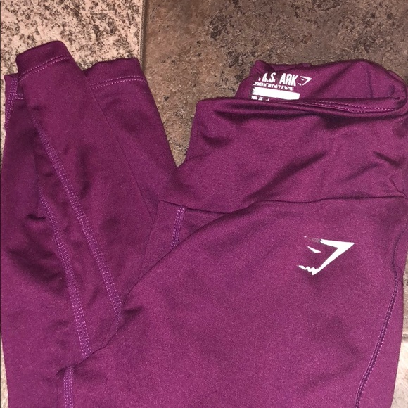 Gymshark Sculpture Leggings- Plum - Picture 2 of 2